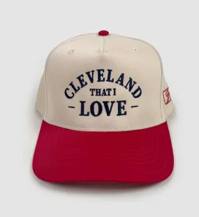 Two-Tone Snapback Cleveland Souvenir - Beloved City Edition