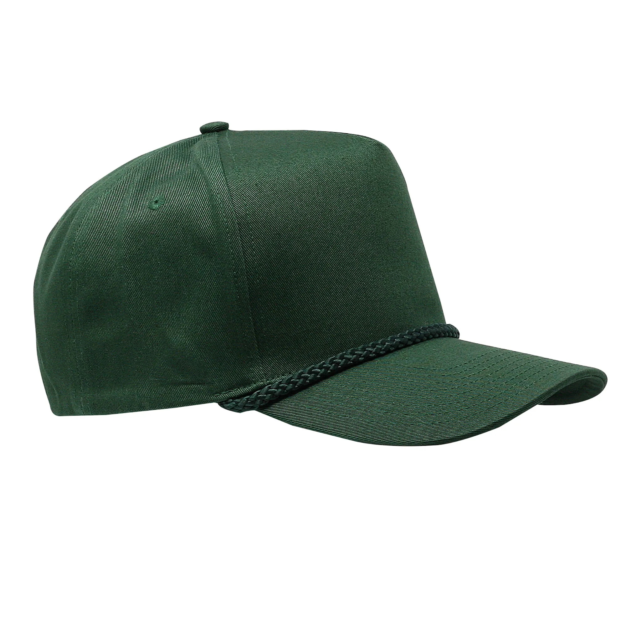 Cobra C256 5 Panel Twill, Snap Back Golf, Rope Cap