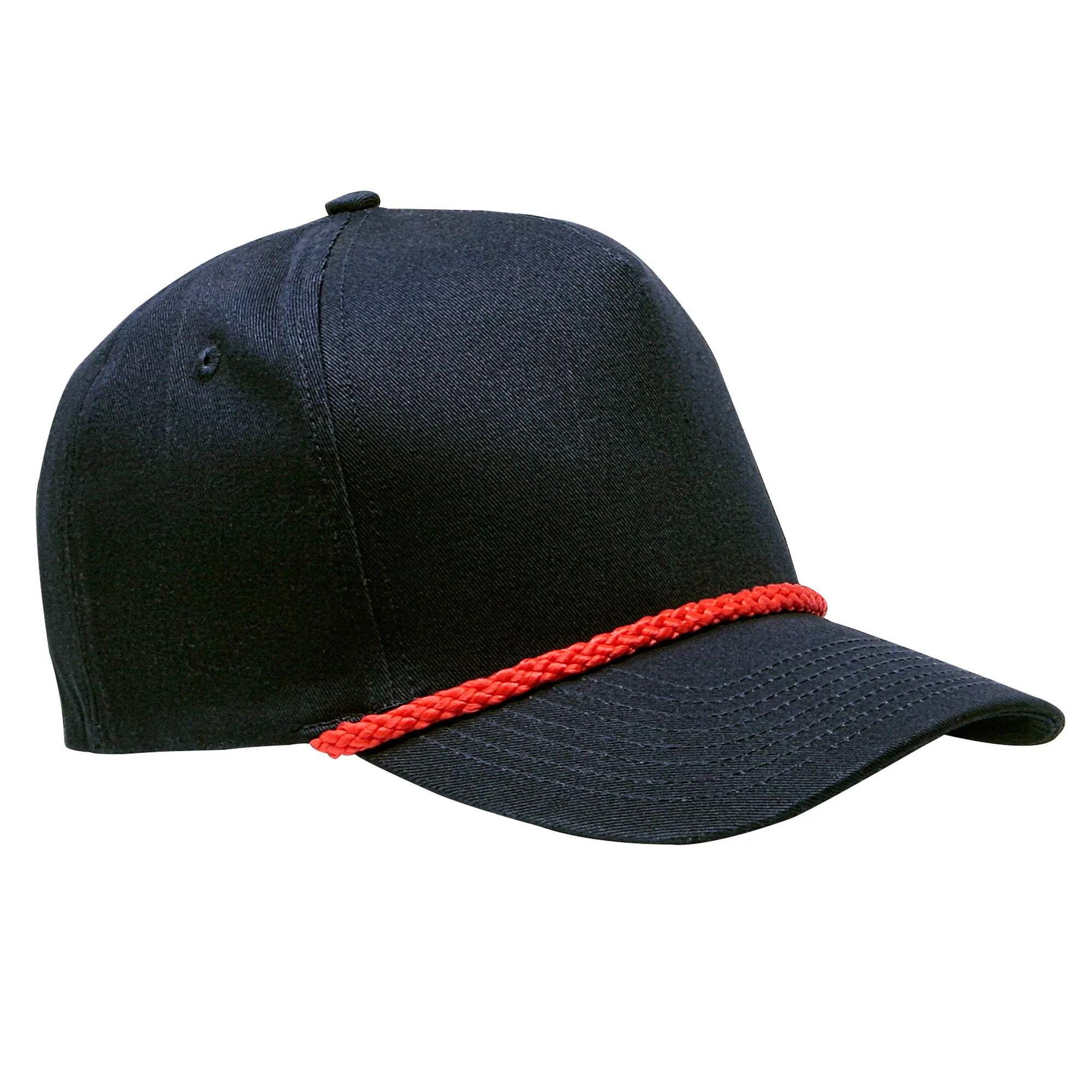 Cobra C256 5 Panel Twill, Snap Back Golf, Rope Cap