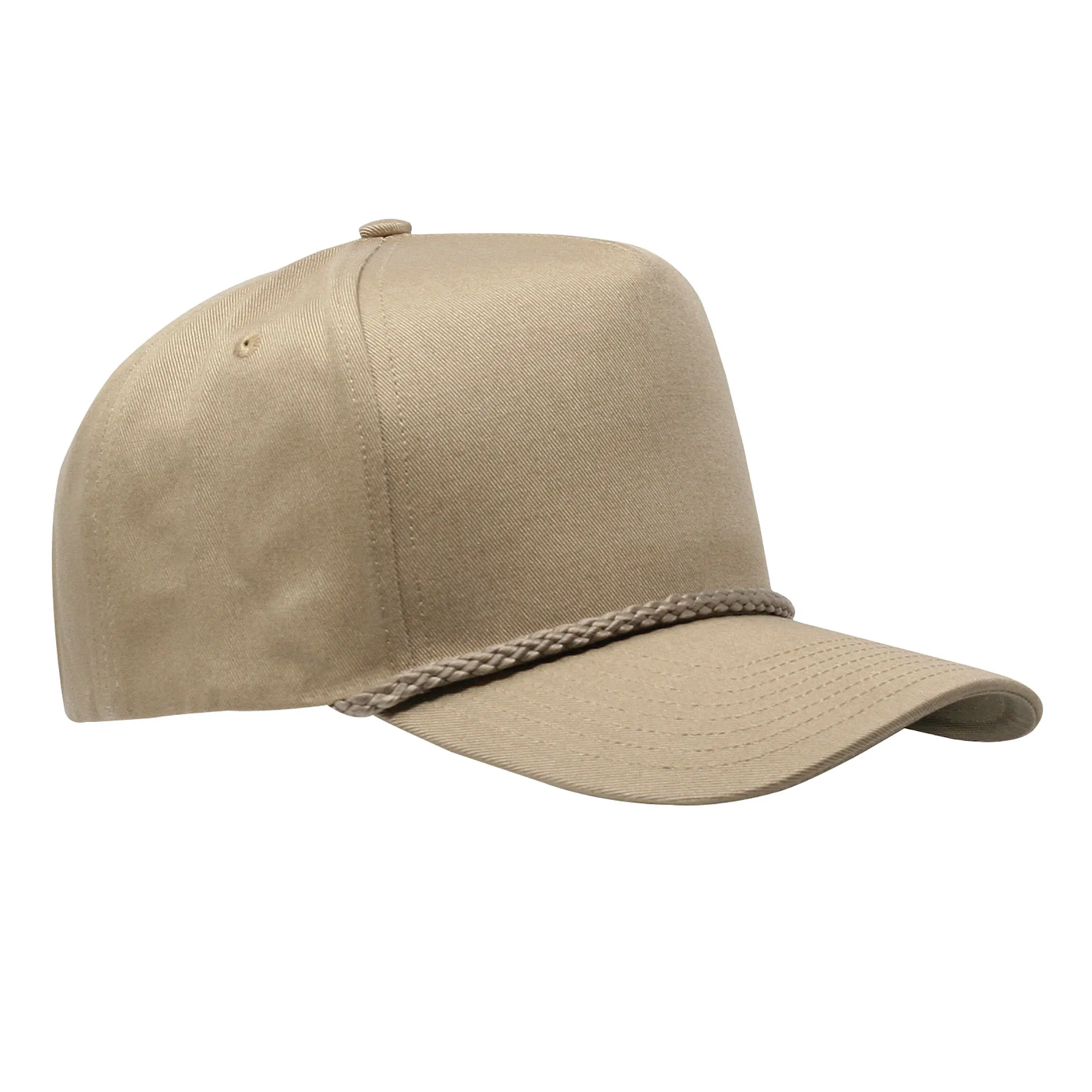 Cobra C256 5 Panel Twill, Snap Back Golf, Rope Cap