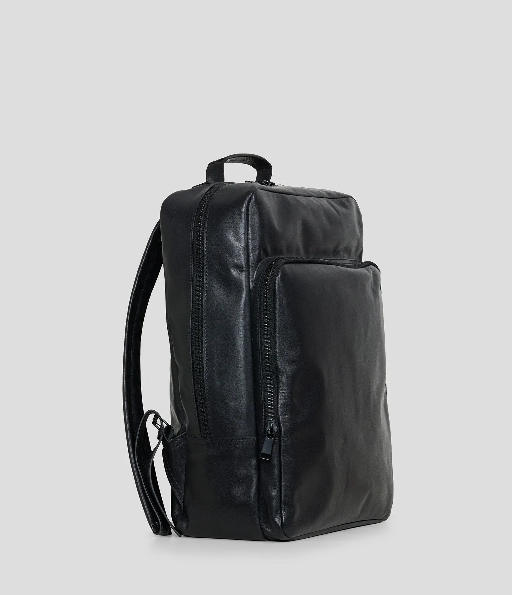 Columbus Leather Laptop Backpack