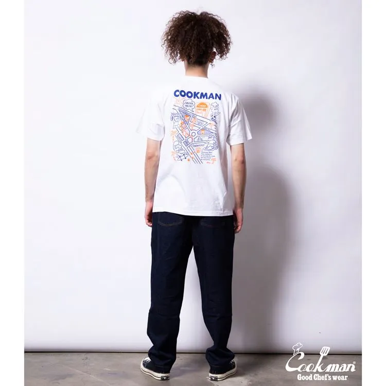 Cookman Tees -Kate Venicebeach map : White