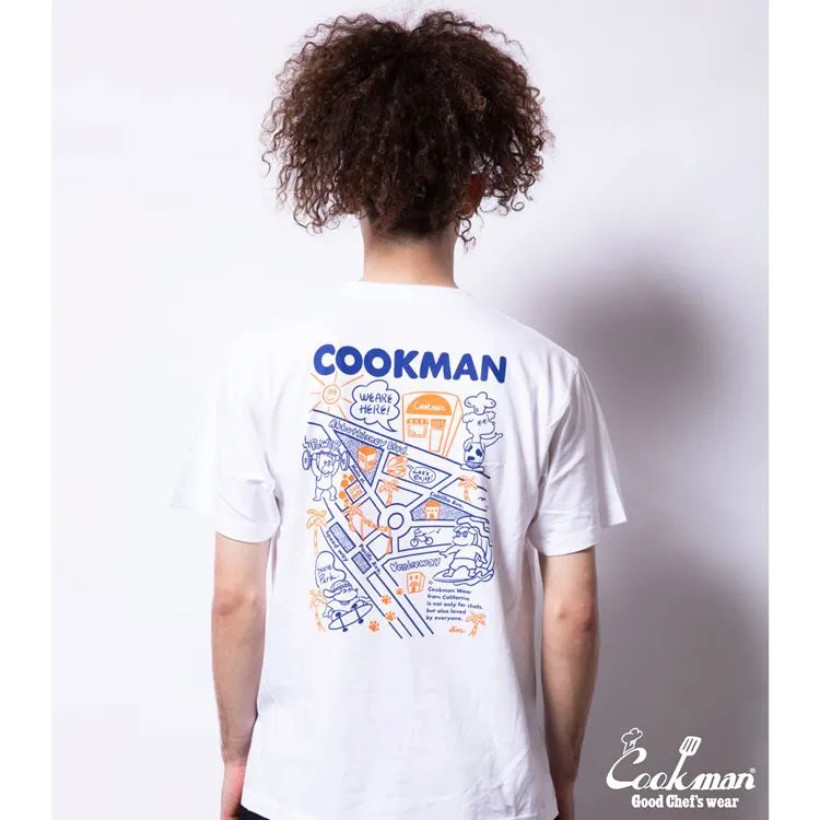 Cookman Tees -Kate Venicebeach map : White