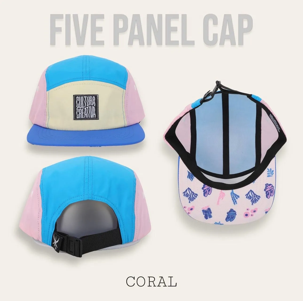 Cultura Creativa “5 Panel Hybrids” Coral