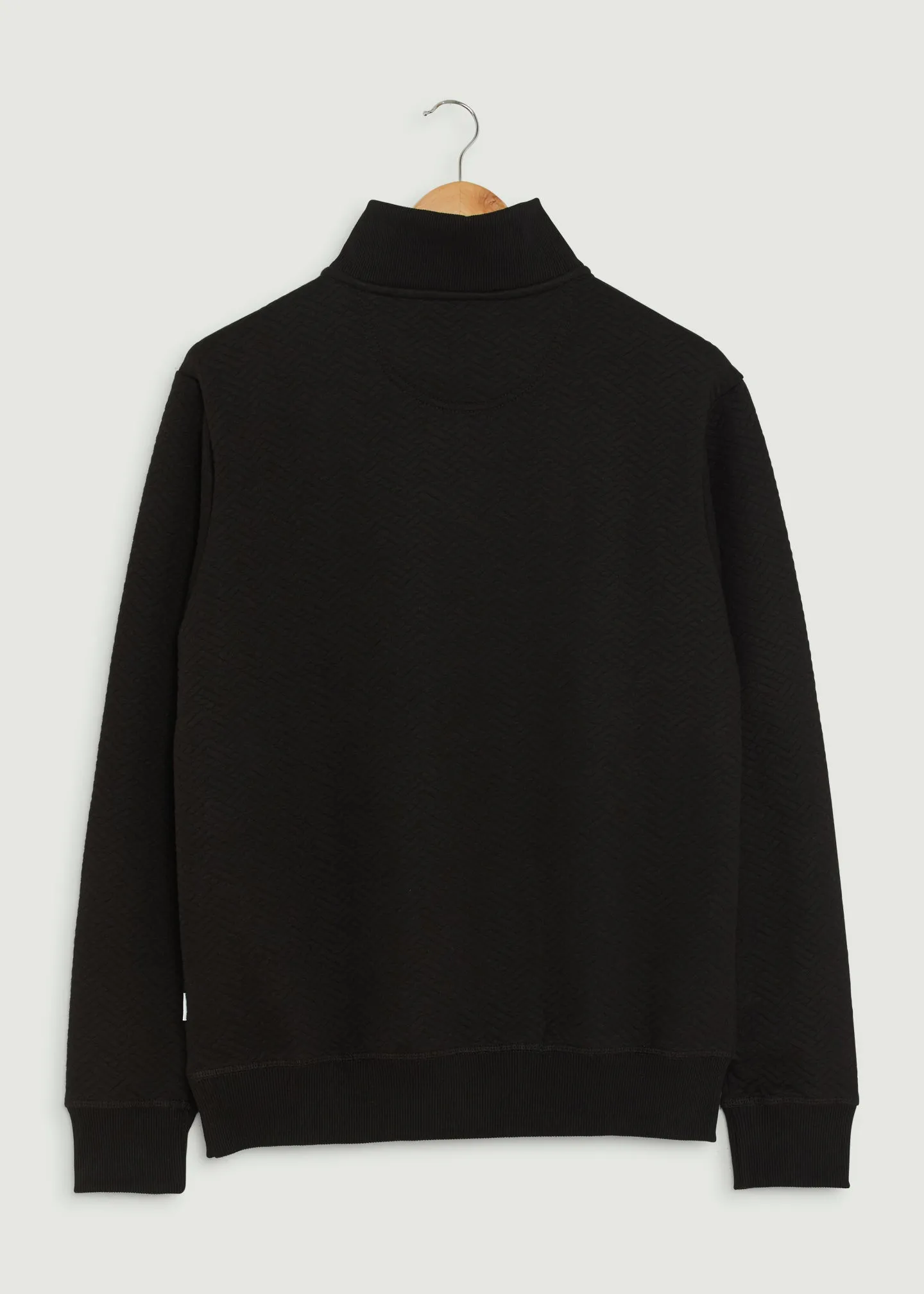 Dean 1/4 Zip Top - Black