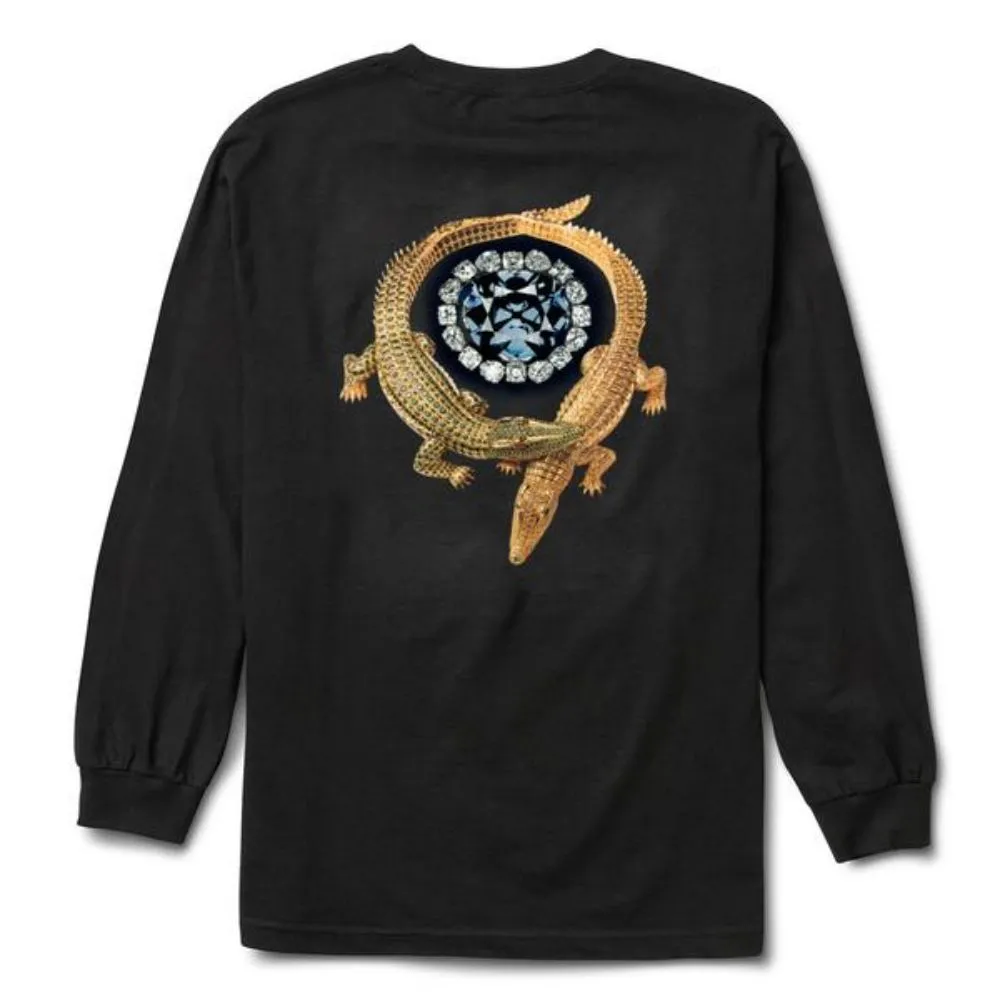 Diamond Supply Co Alligator L/S T-shirt Black