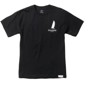 Diamond Supply Co Boat Life T-shirt Black