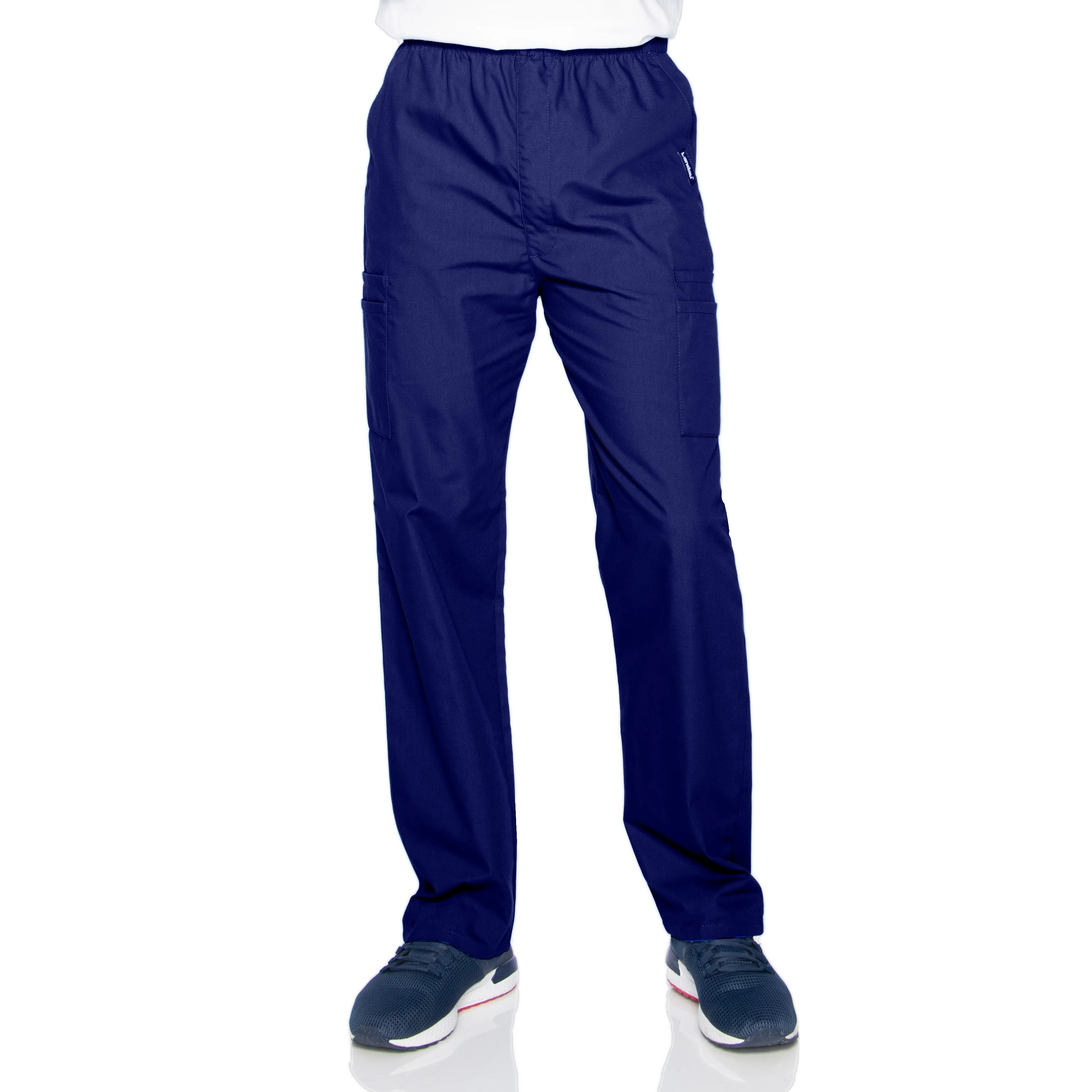 Essentials - Men's Straight-Leg Cargo Scrub Pants [5]