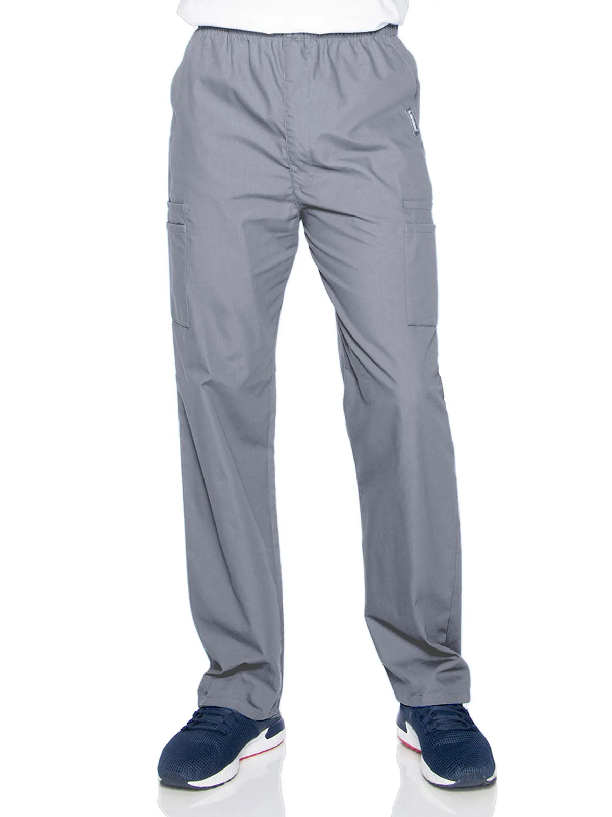 Essentials - Men's Straight-Leg Cargo Scrub Pants [5]