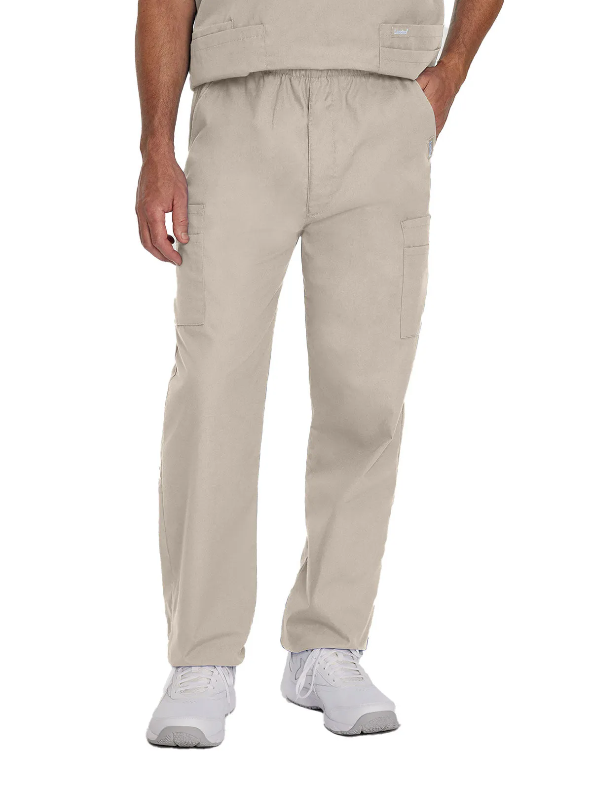 Essentials - Men's Straight-Leg Cargo Scrub Pants [5]