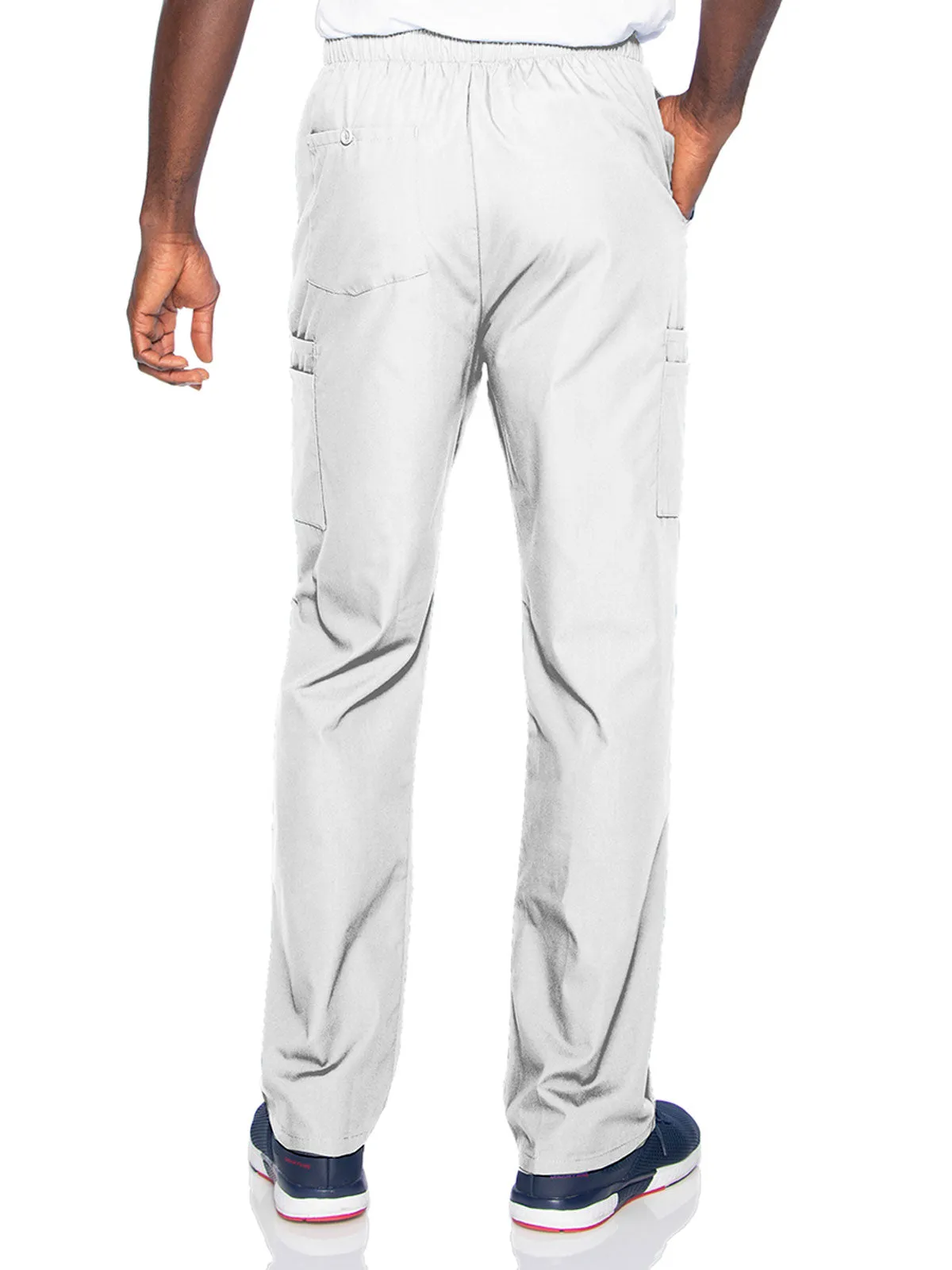 Essentials - Men's Straight-Leg Cargo Scrub Pants [5]