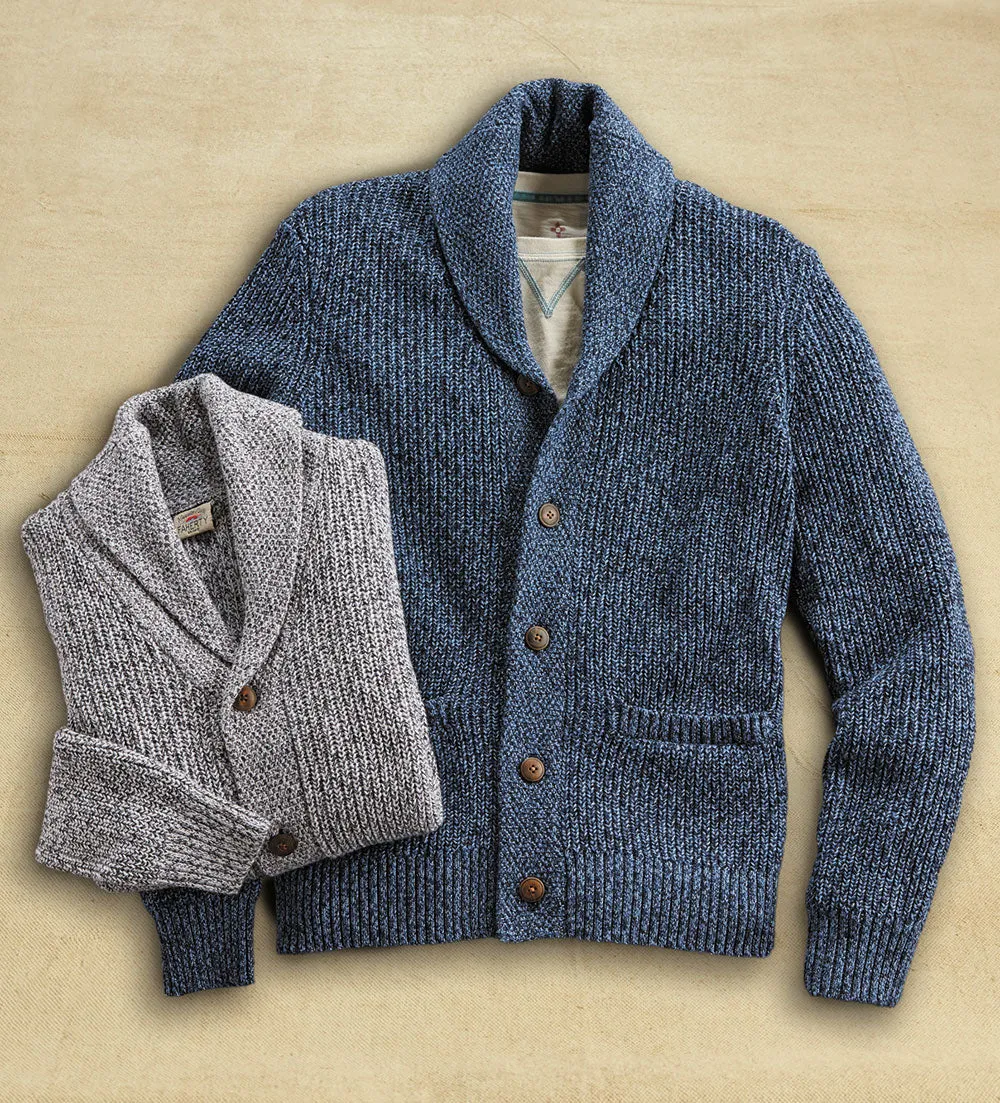 Faherty Shawl Collar Cardigan