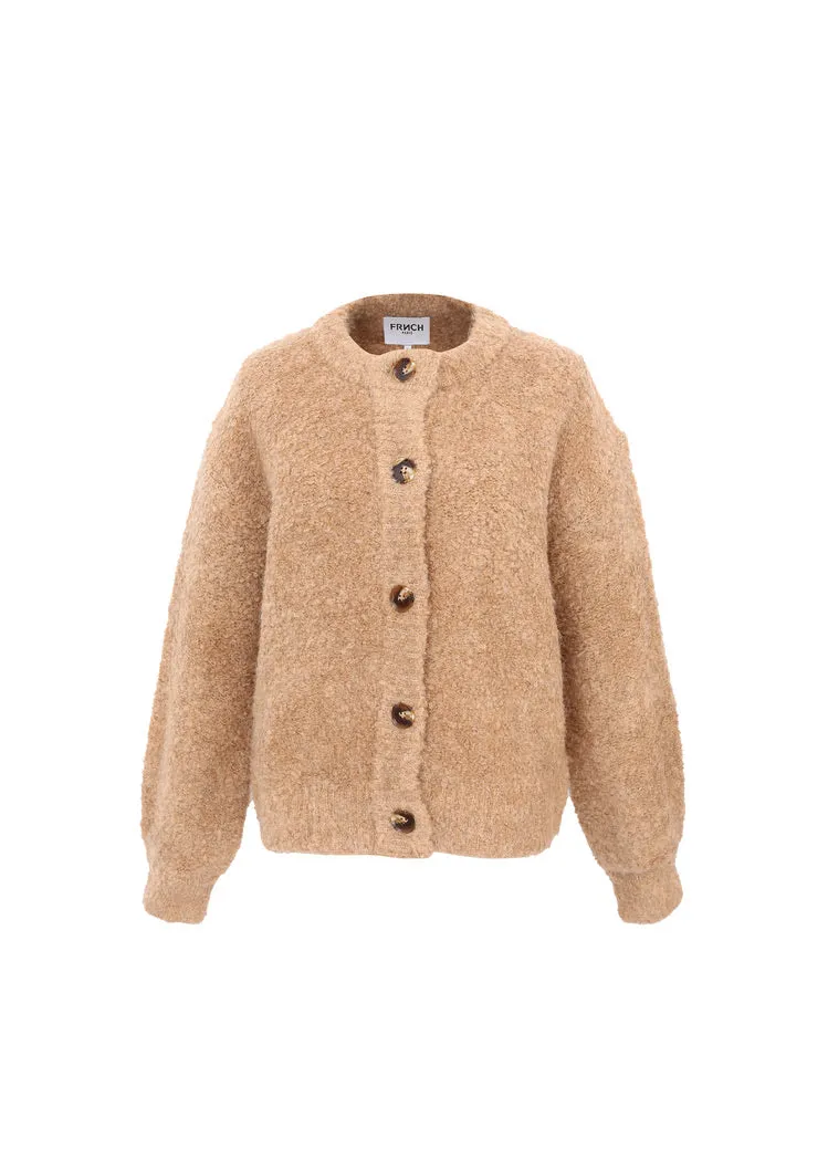 FRNCH Megane Camel Cardigan/Jacket