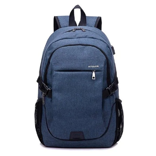 High Density and Water Repellent Multi Layer Compartment Computer Backpack