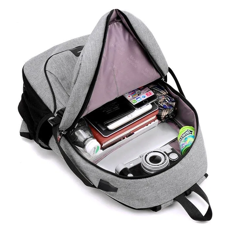 High Density and Water Repellent Multi Layer Compartment Computer Backpack