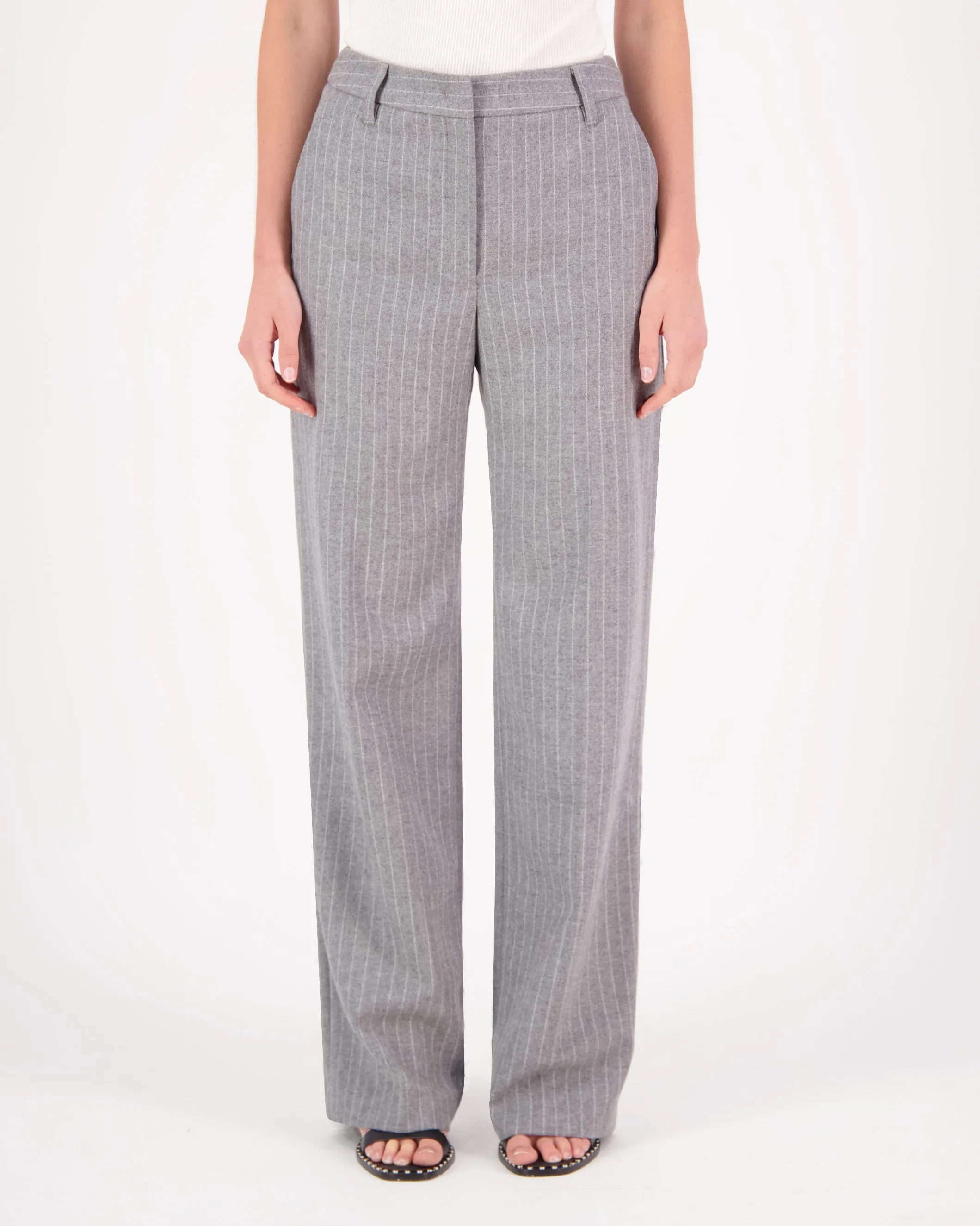 Keaton Chalk Stripe Trouser