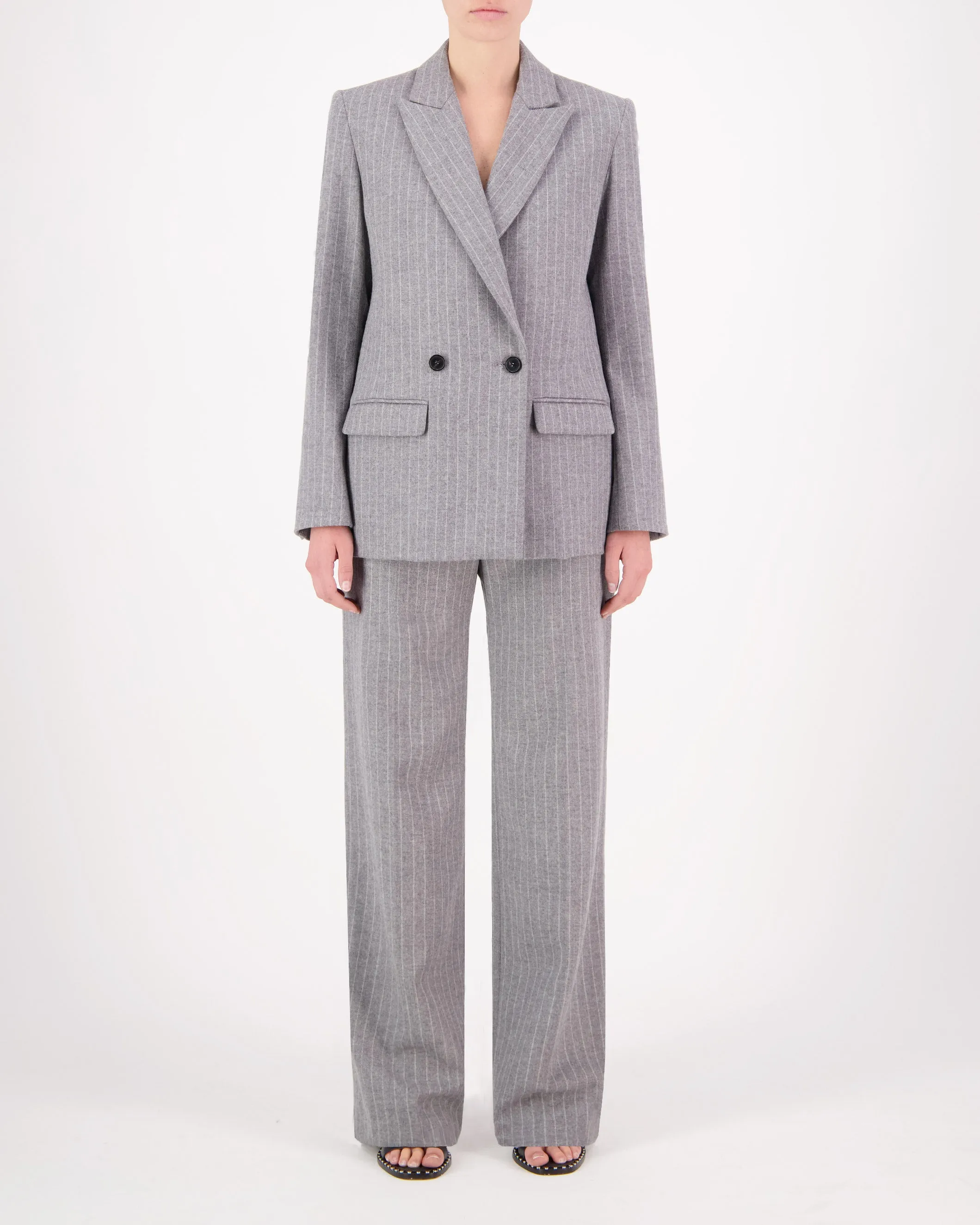 Keaton Chalk Stripe Trouser