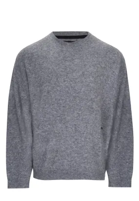 LAD KNIT GREY MARL