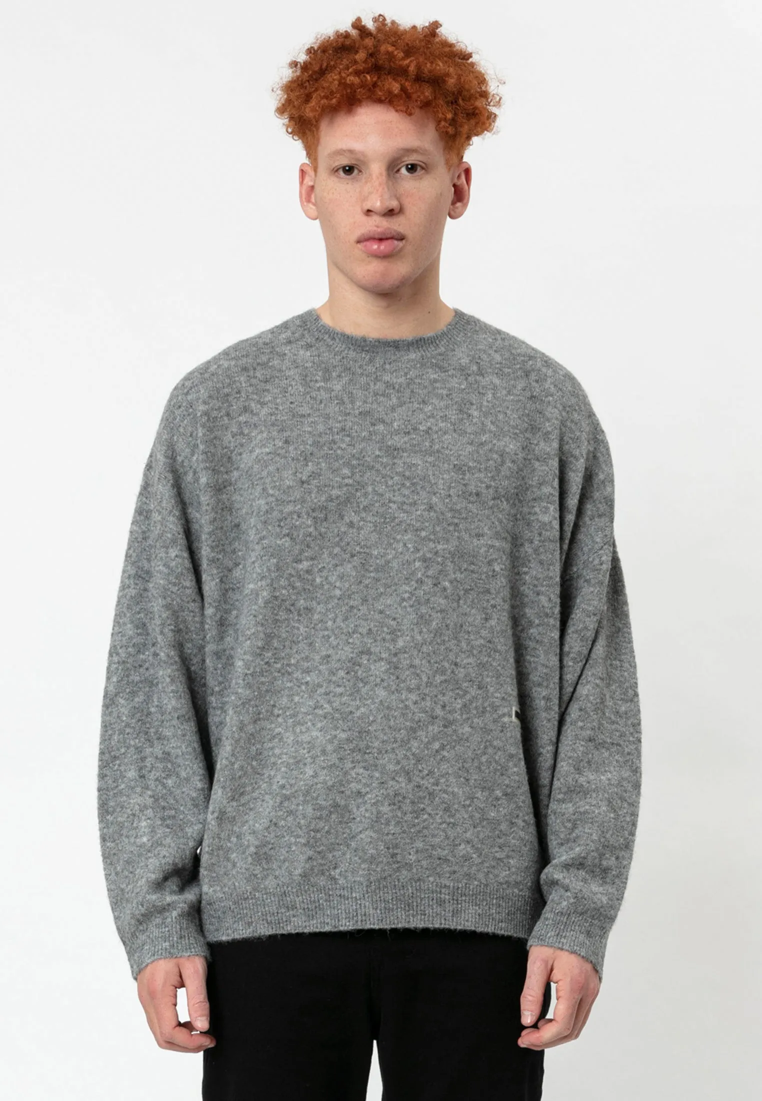 LAD KNIT GREY MARL