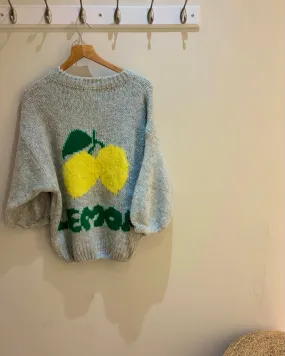 Lemons Mohair Jumper - grey