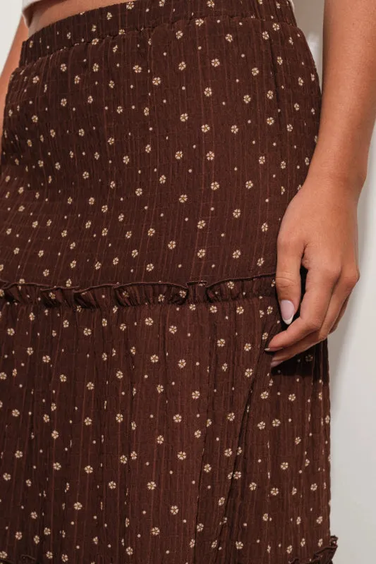 mabel skirt - brown