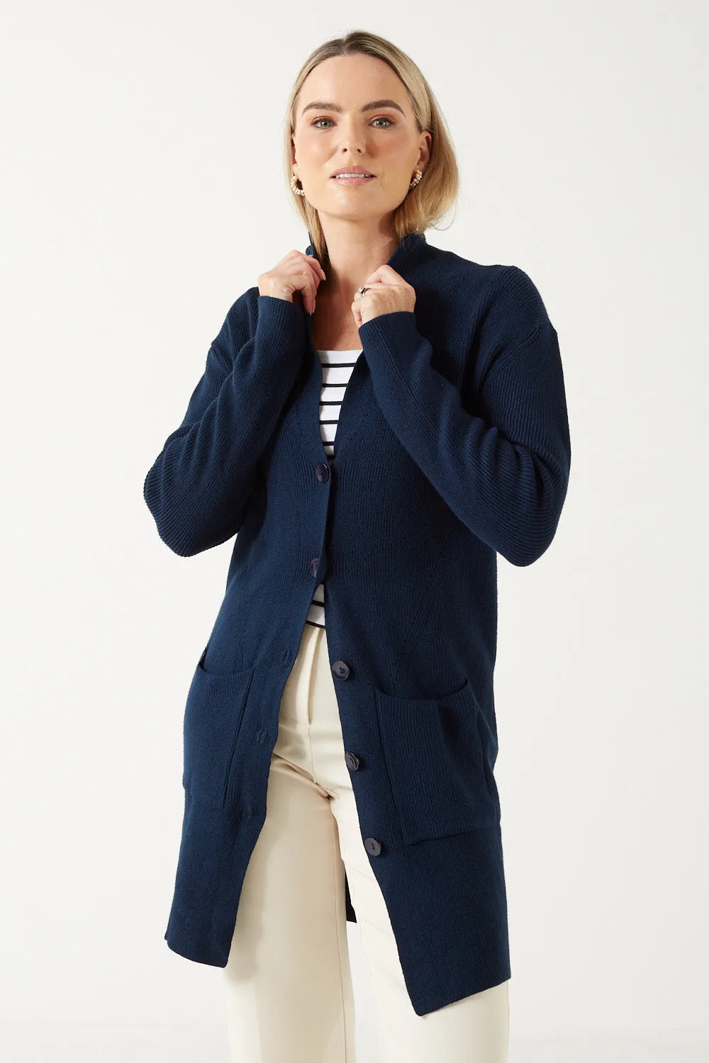 Marc Angelo Eva Buttoned Cardigan