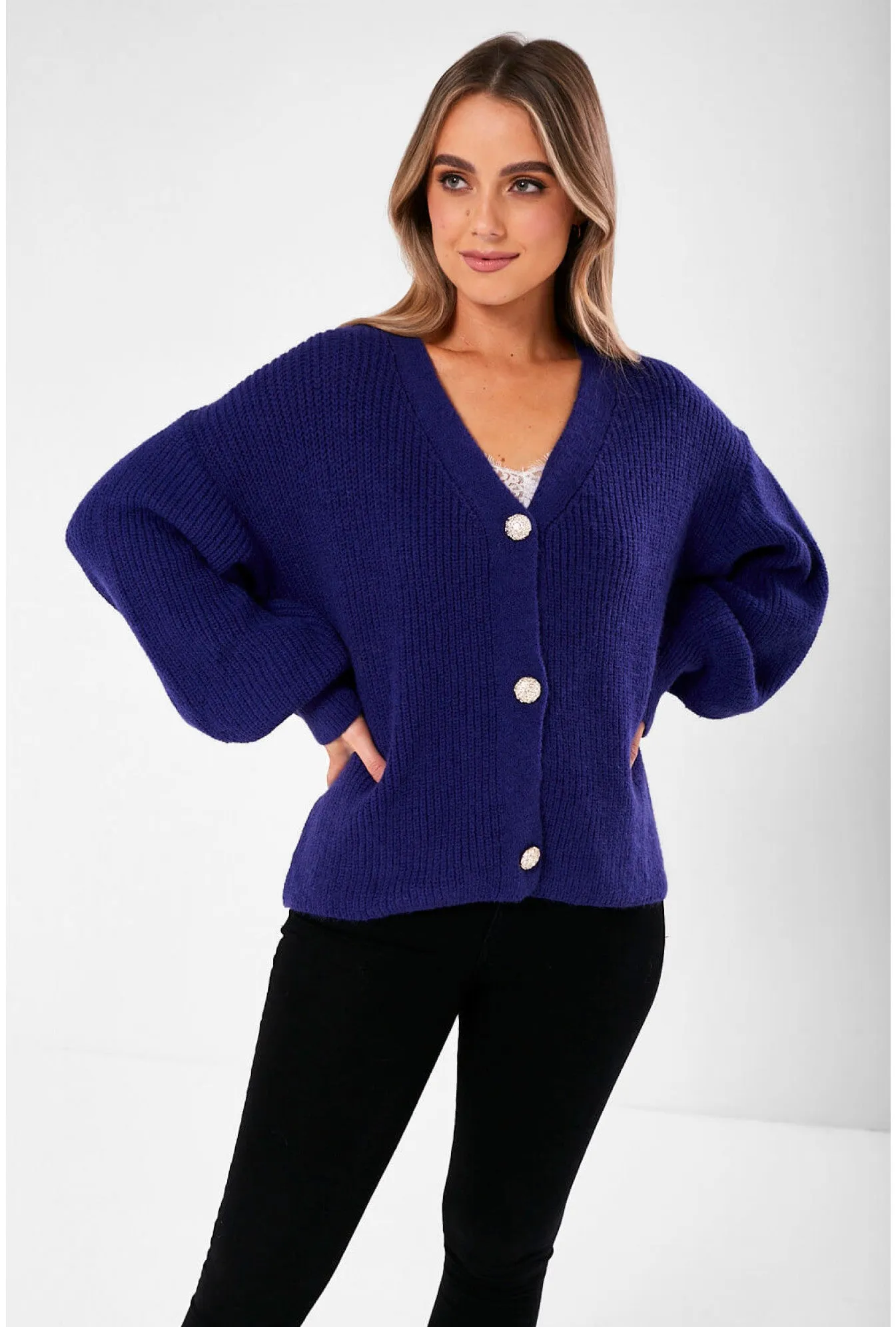 Marc Angelo Short Knit Cardigan