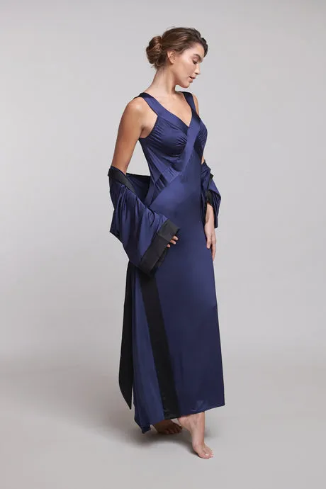 Marlene Dress Maxi - Blue