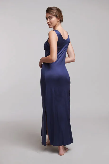 Marlene Dress Maxi - Blue