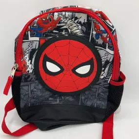 Marvel Spider-Man Black & Red Comic Pattern Backpack