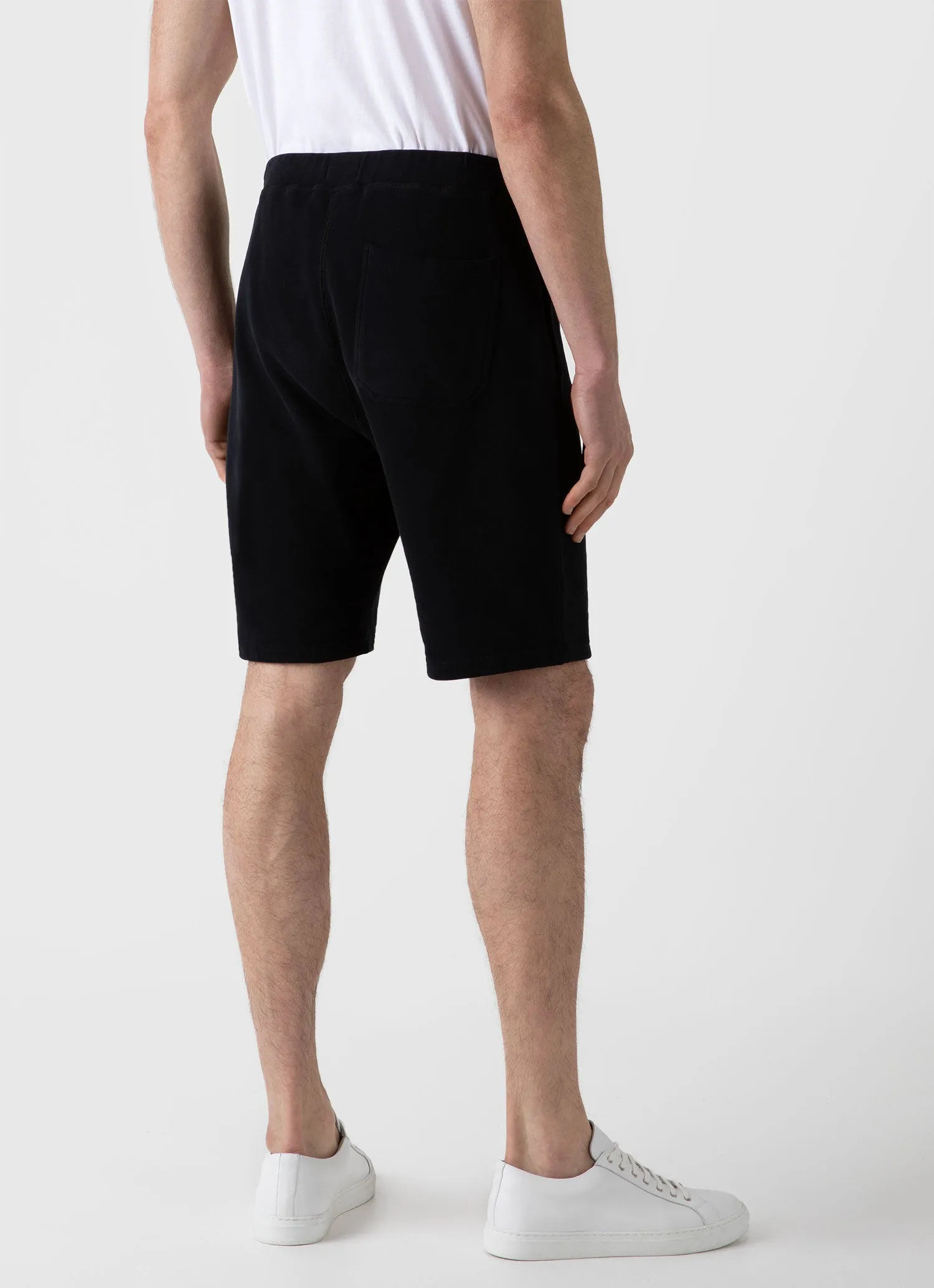 Men's Loopback Shorts in Black