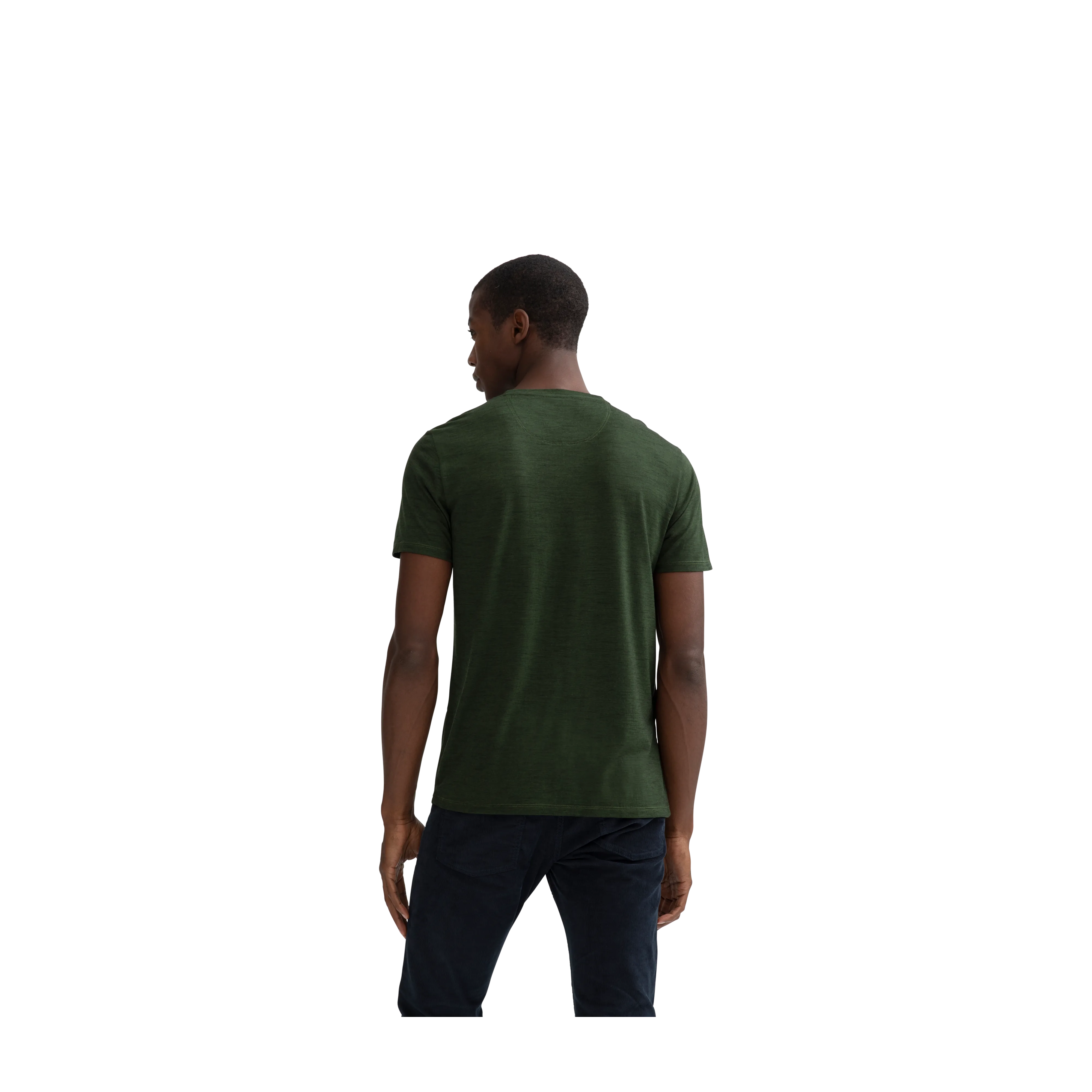 Men's Merino Wool Crew Neck T-Shirt