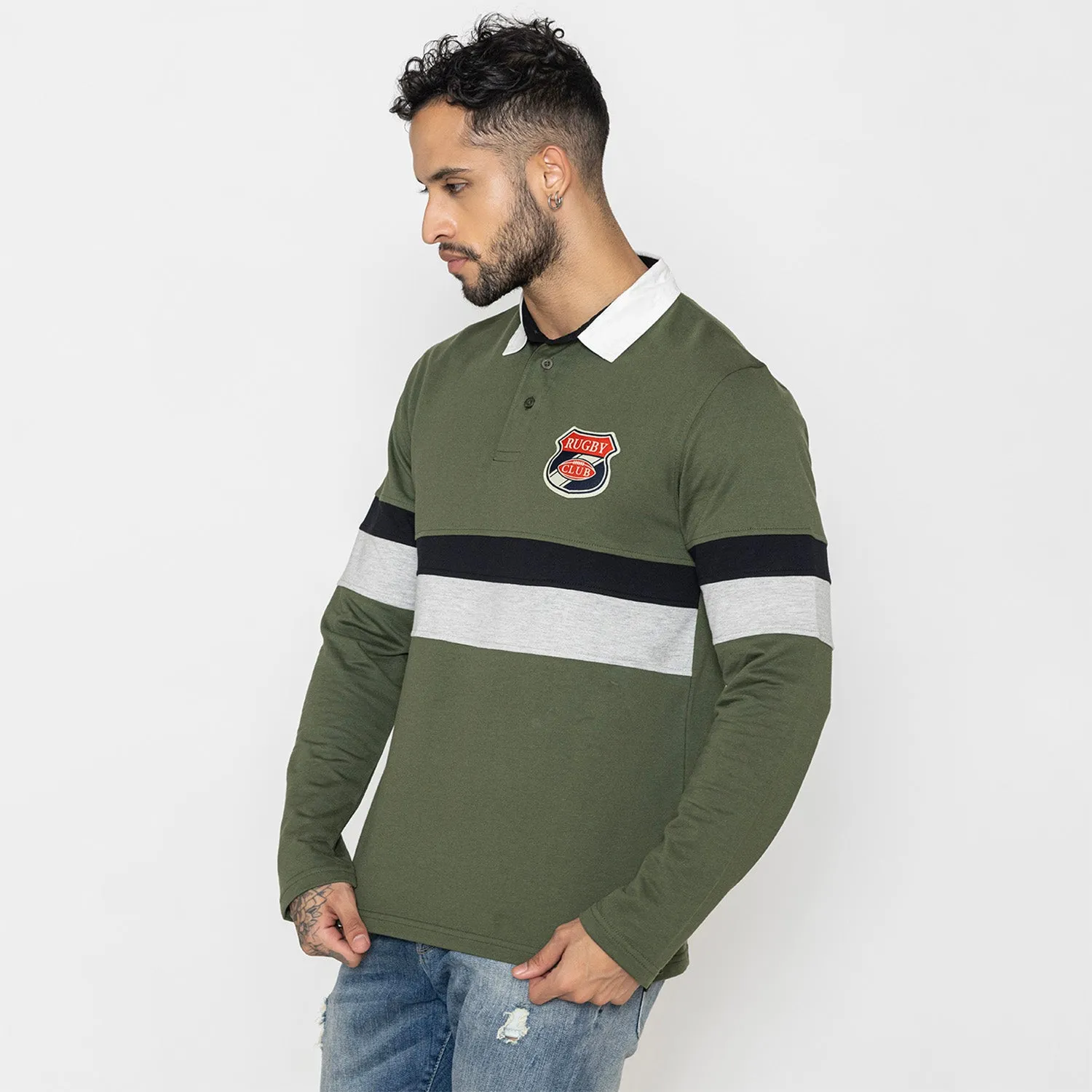 Men's Polo Tee - Olive