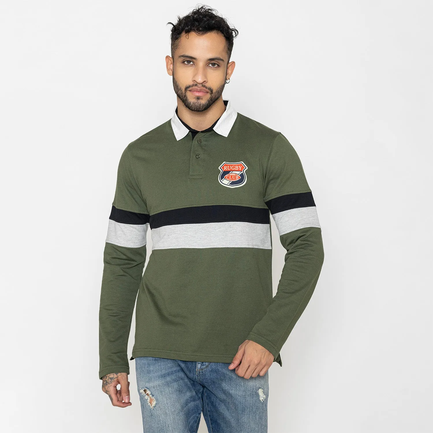 Men's Polo Tee - Olive