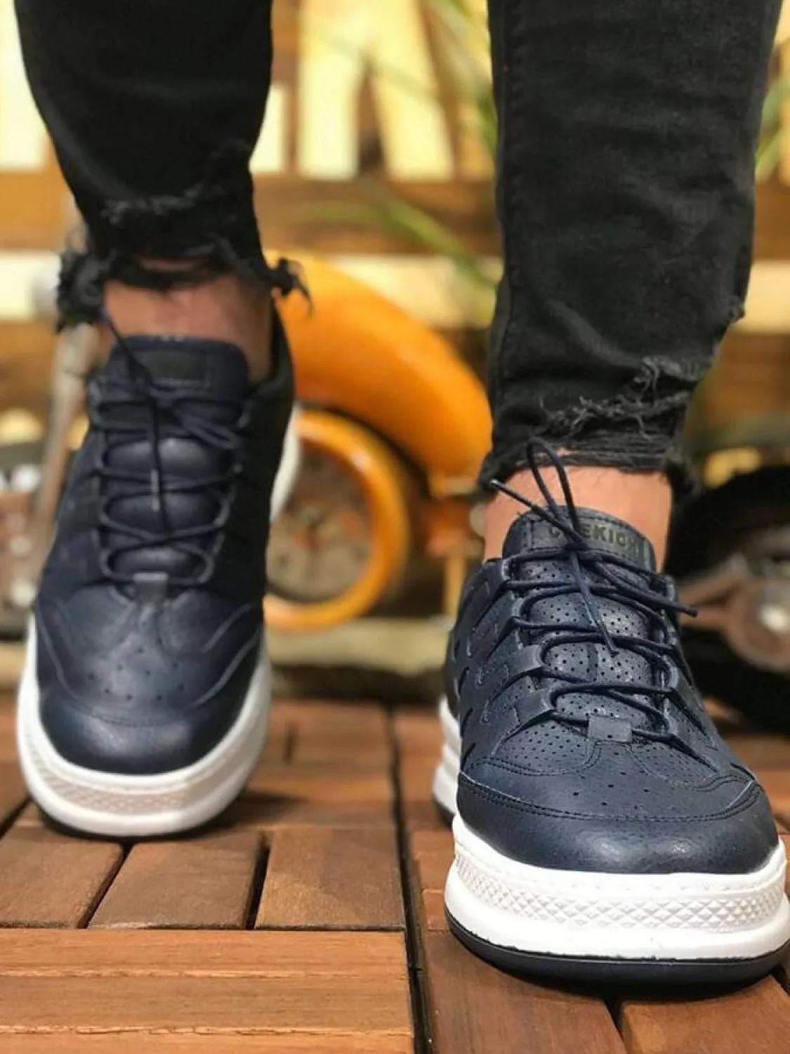 Navy Sneaker CH040 Streetwear Sneaker