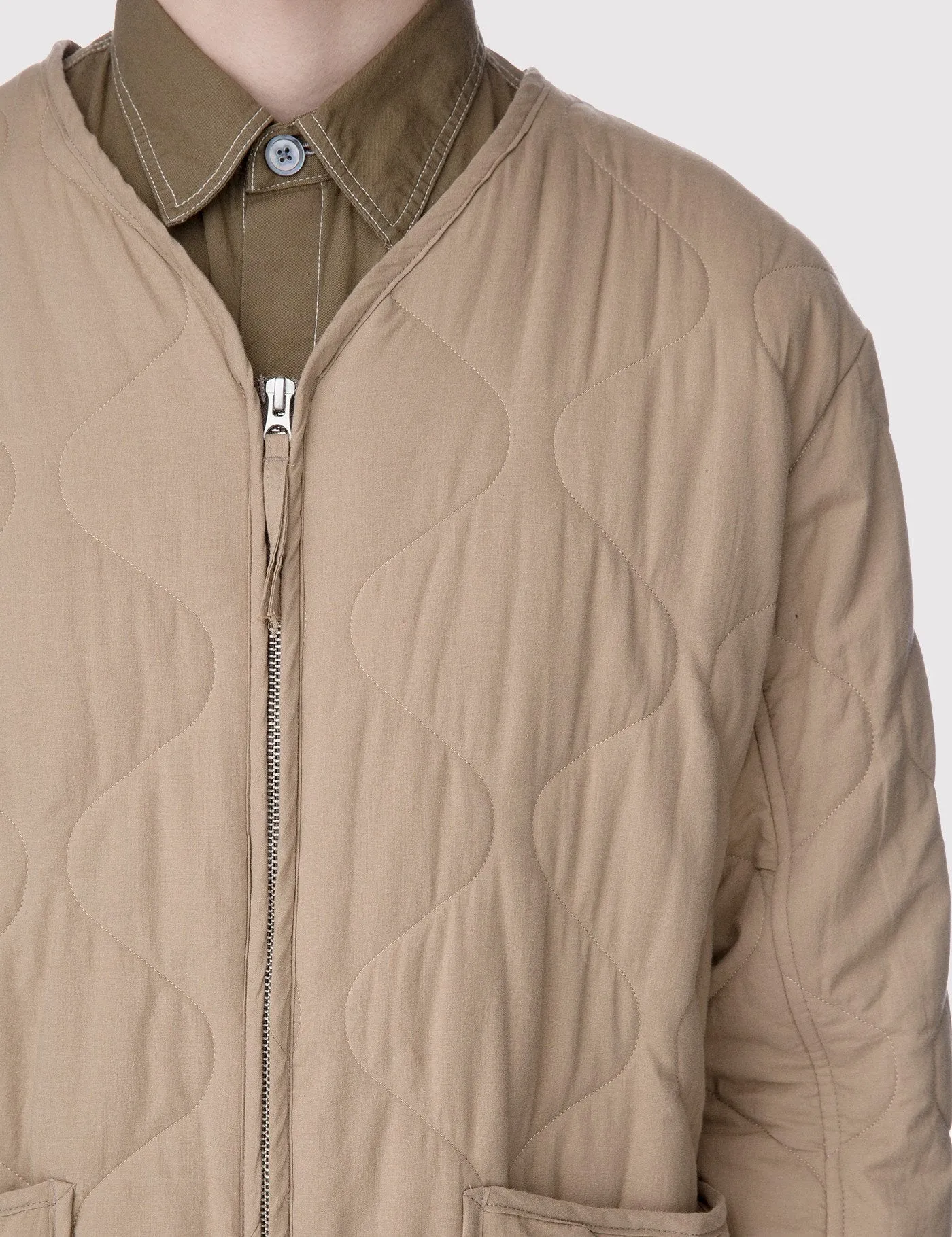 Our Legacy Liner Jacket - Drab Voile Brown