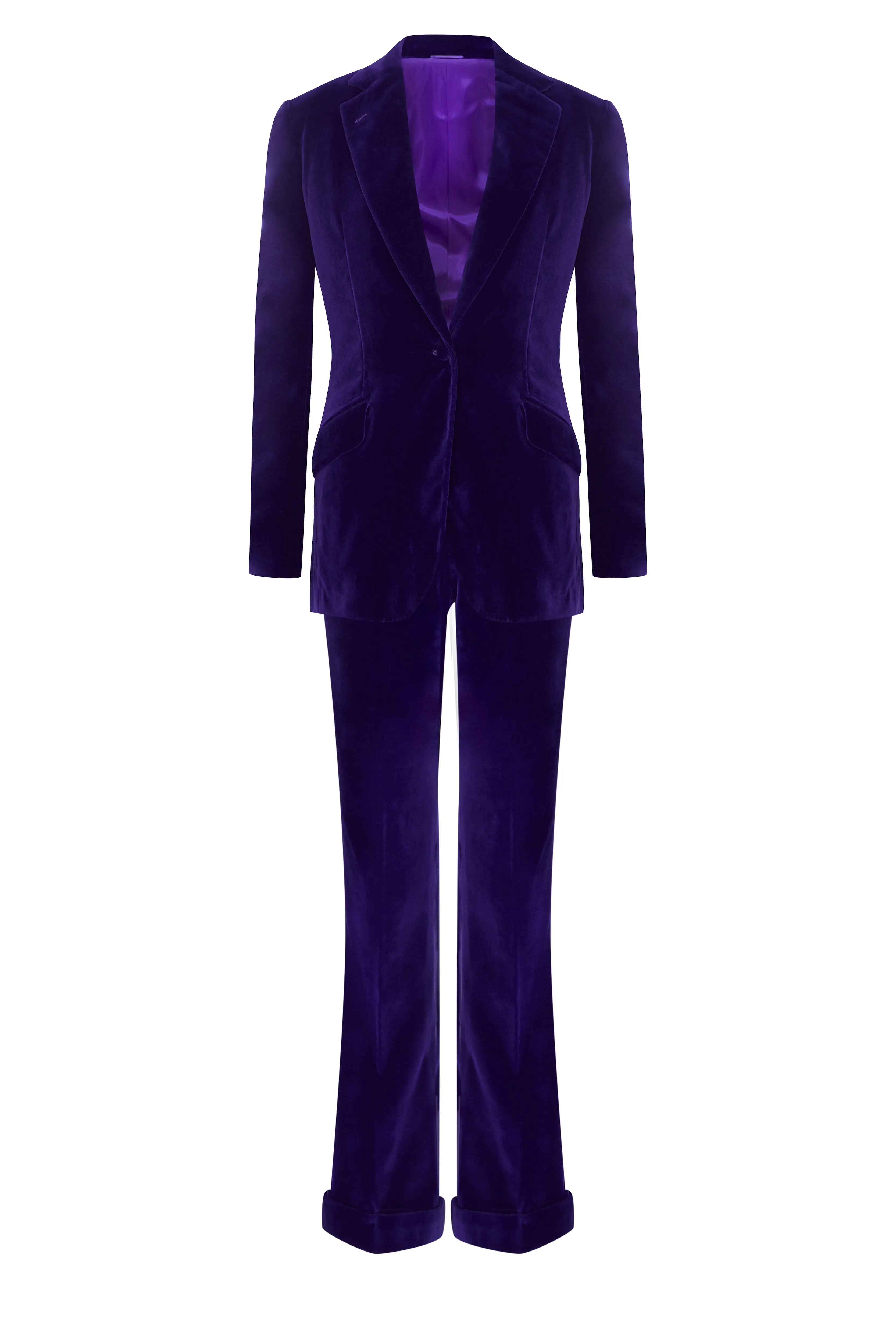 Purple Velvet Jacket