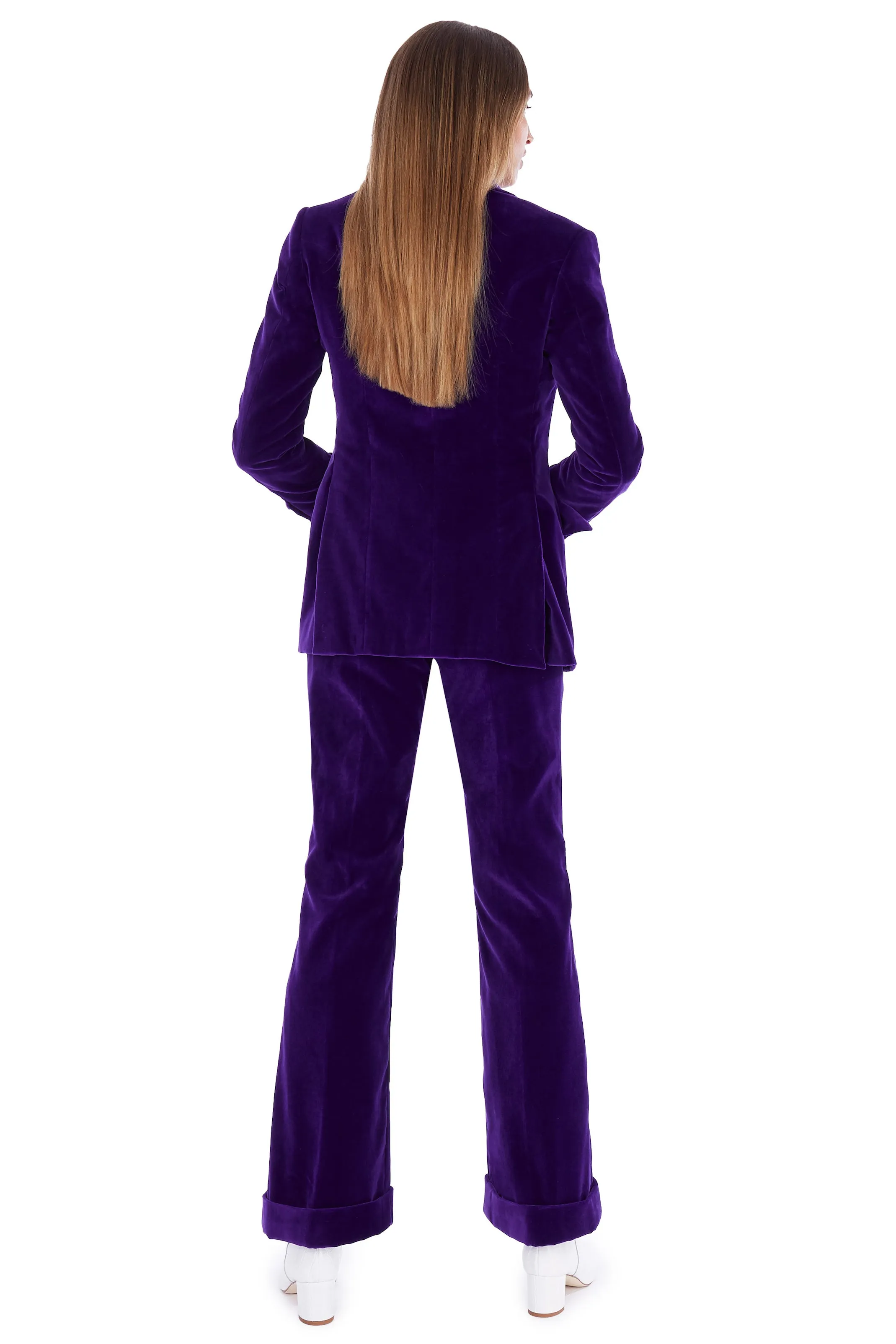 Purple Velvet Jacket