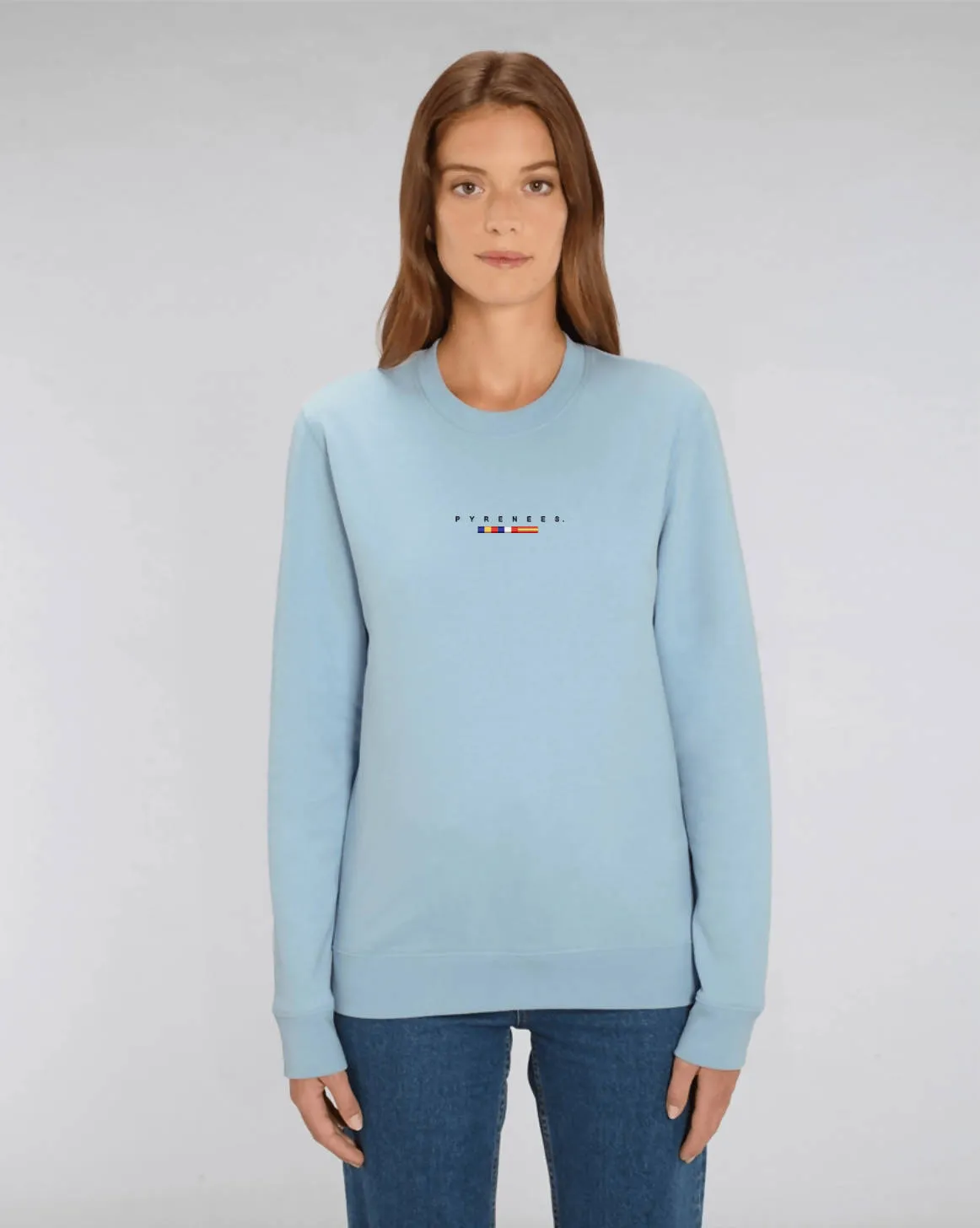 Pyrenees Sweatshirt | Unisex Regular Fit | Made From Recycled Plastic Bottles.