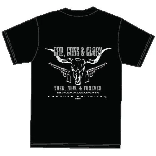 "God, Guns & Glory" Cowboys Unlimited T-Shirt