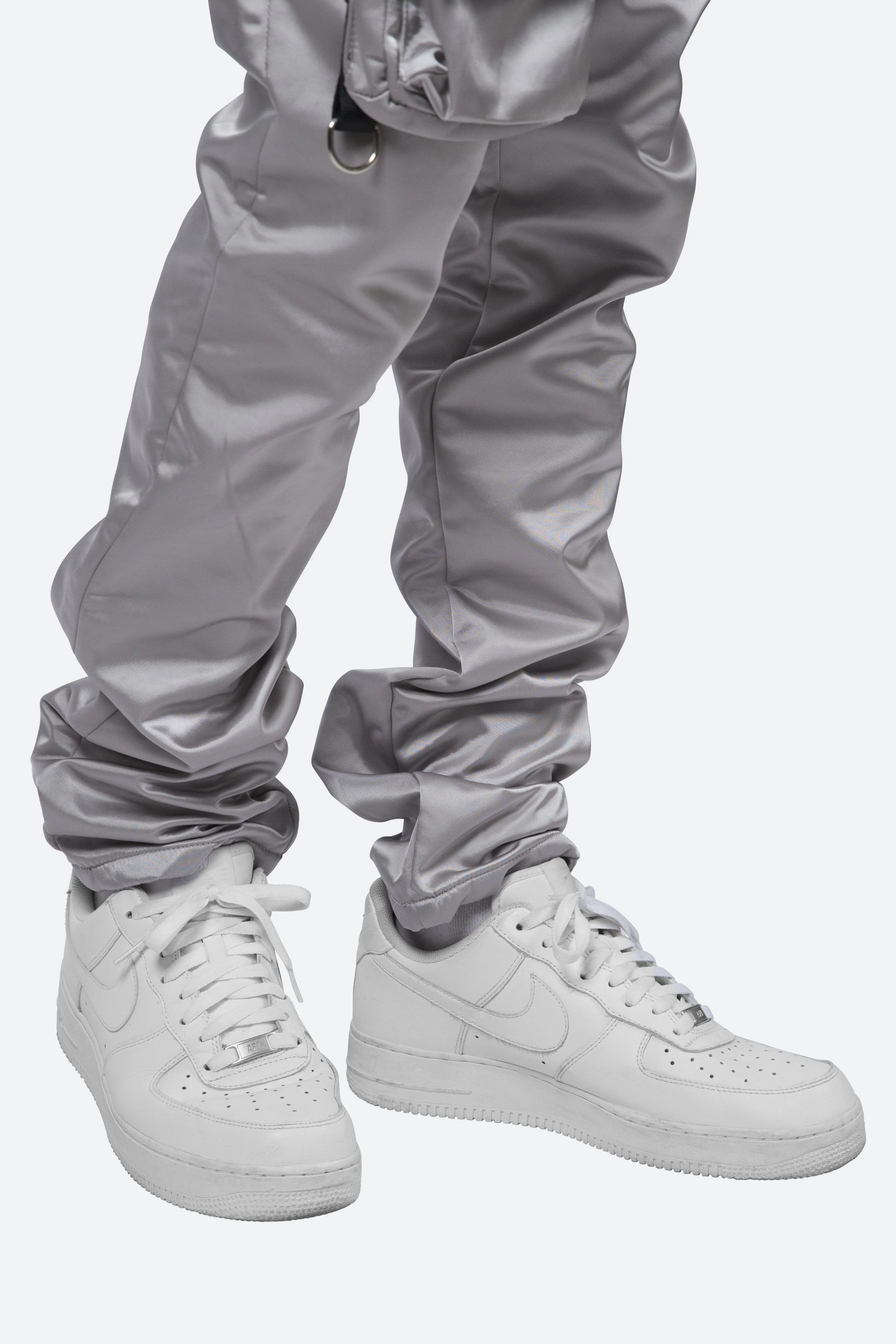 Reflective Cargo Pants - Grey