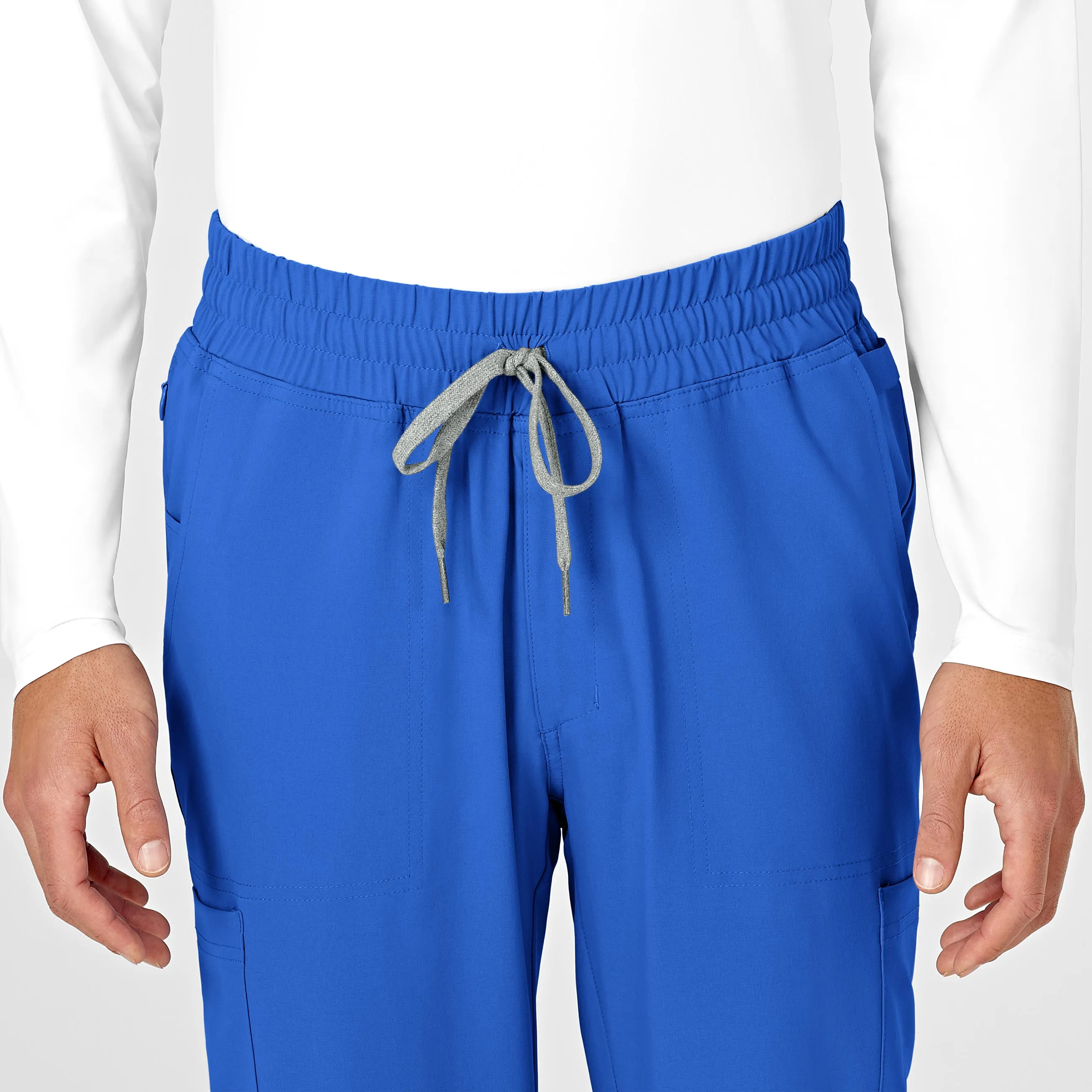 RENEW Mens Straight Slim Scrub Pant - Royal