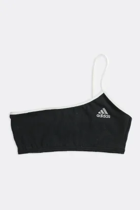 Rework Adidas One Shoulder Bra Top - L