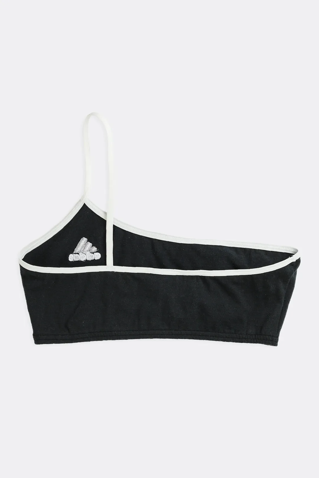 Rework Adidas One Shoulder Bra Top - L