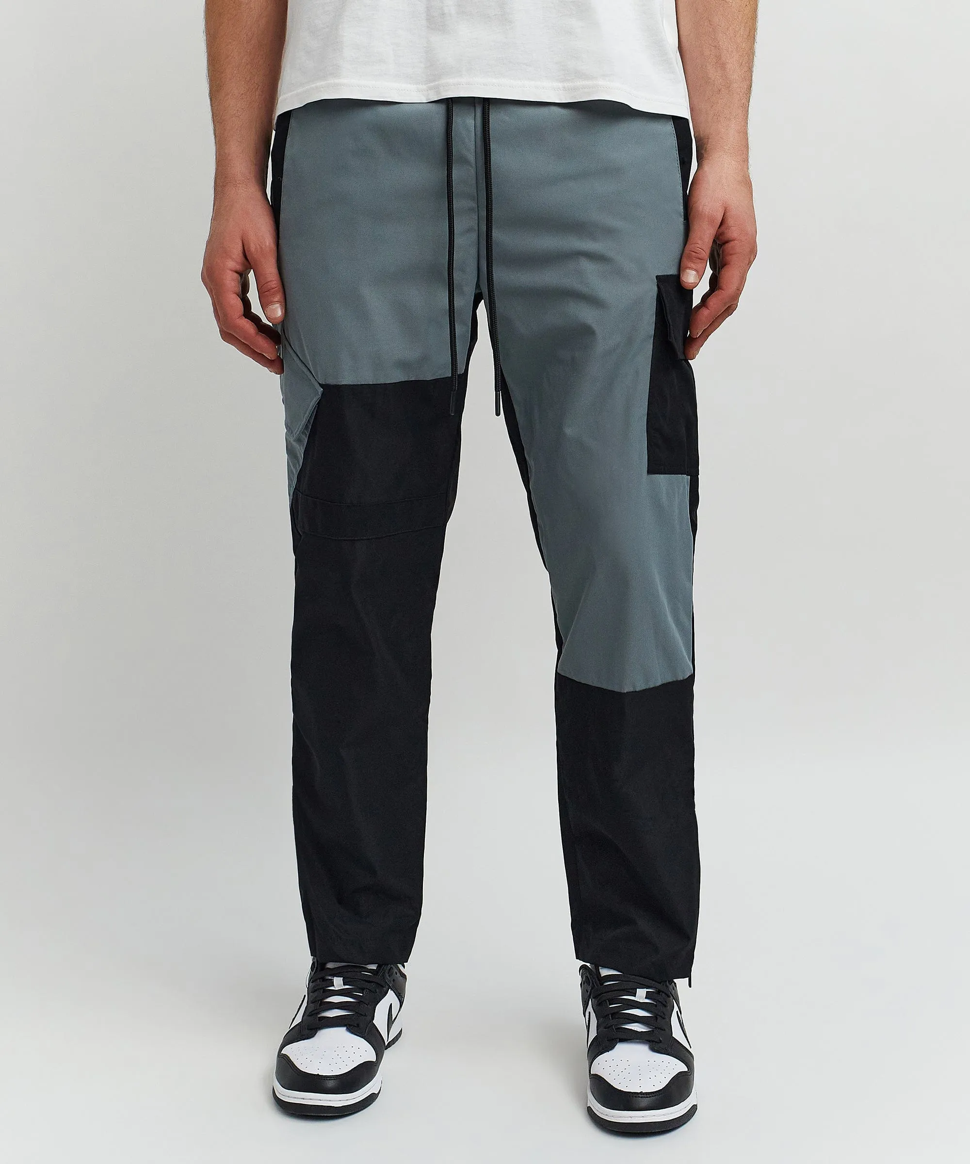 Riffraff Nylon Multi Pocket Cargo Pants