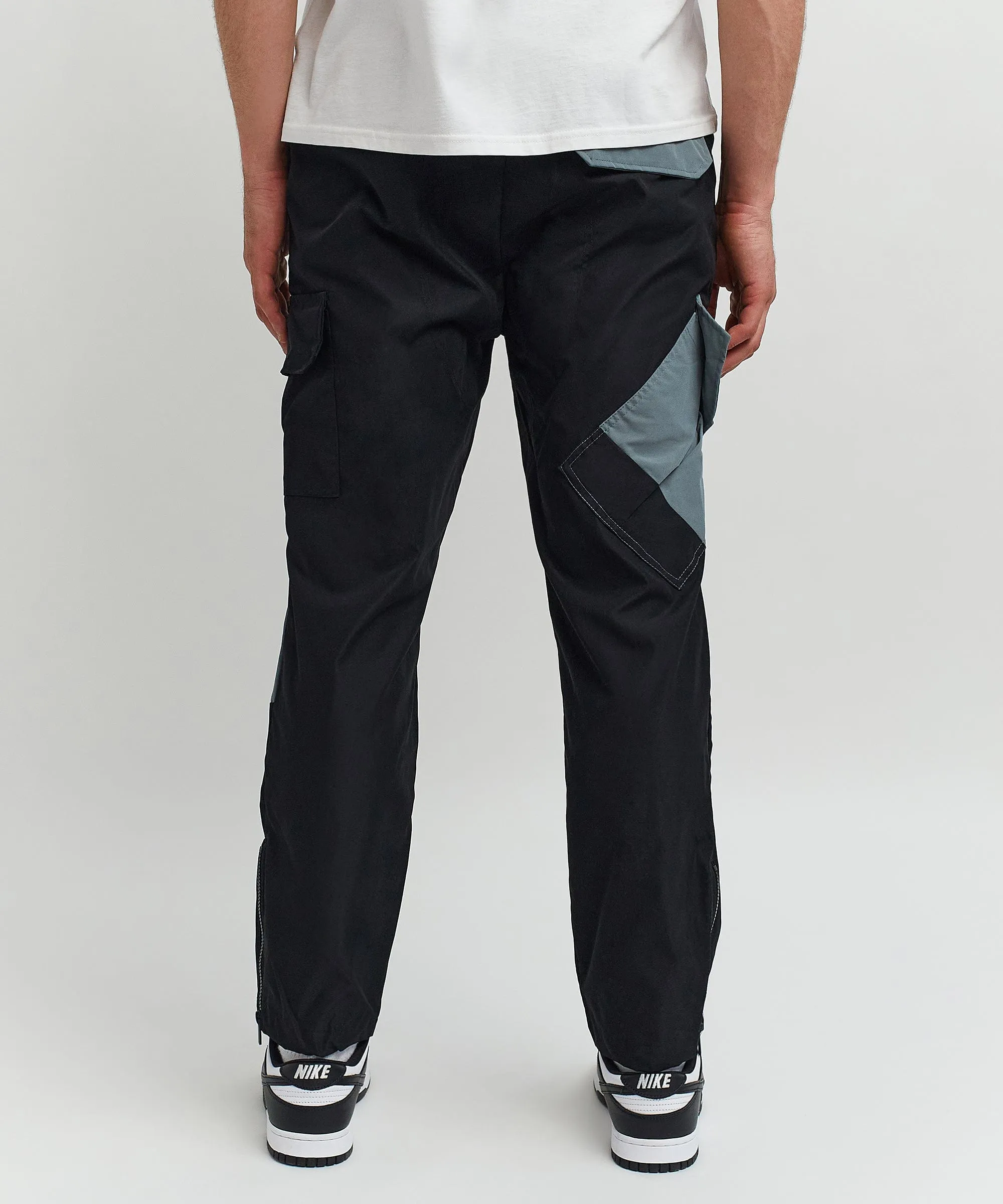 Riffraff Nylon Multi Pocket Cargo Pants