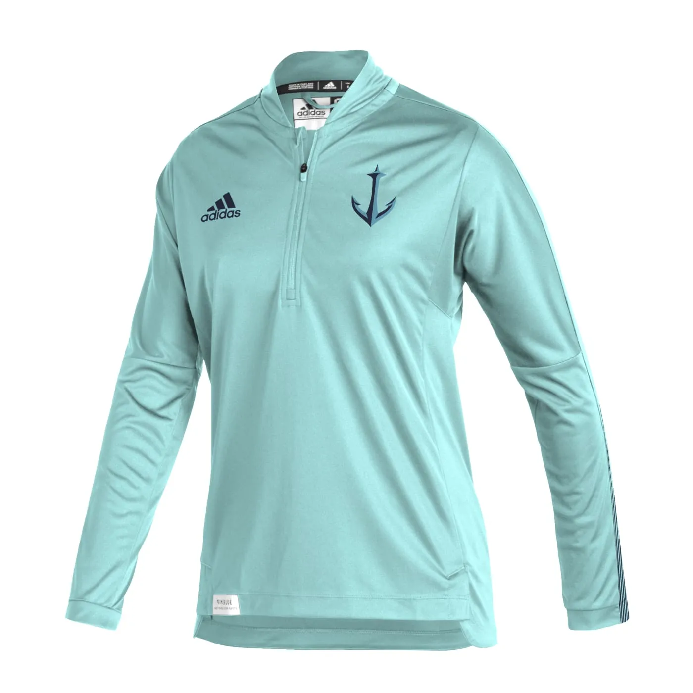 Seattle Kraken Adidas Performance Anchor Quarter Zip