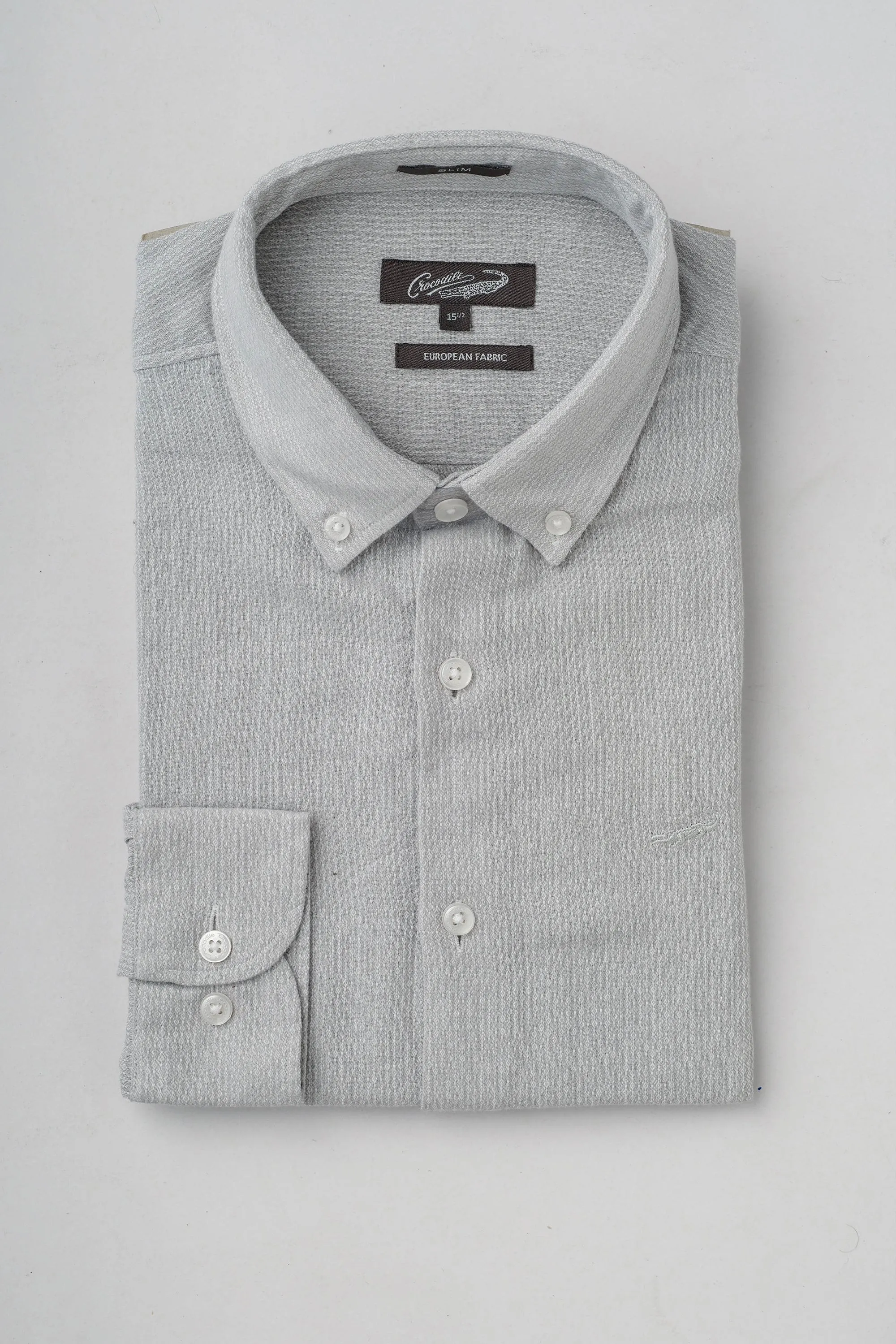 Slim Fit-Casual Shirts-High Rice