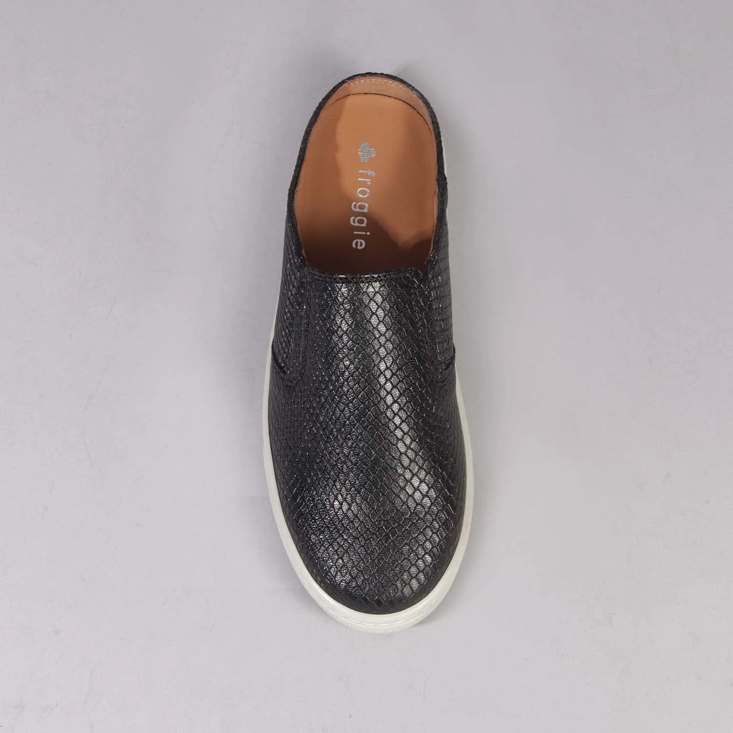 Slip-on sneakers with Removable Footbed in Black - 12584