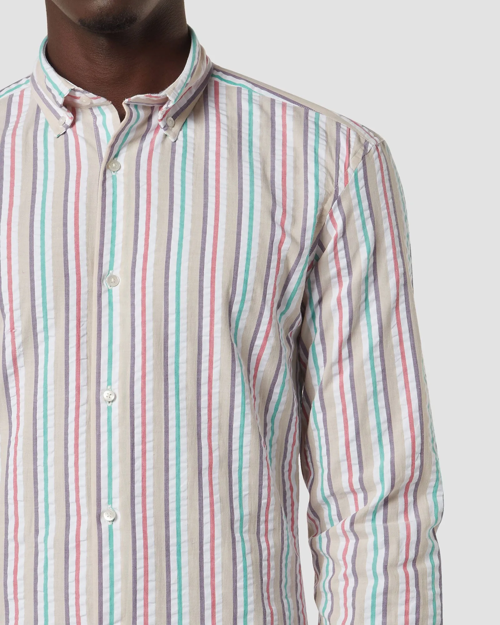 Somelos Sweet Floss Striped Shirt